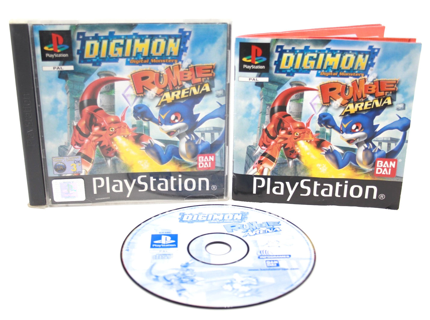 Digimon Rumble Arena - PlayStation 1 (PS1) [PAL] - WITH WARRANTY