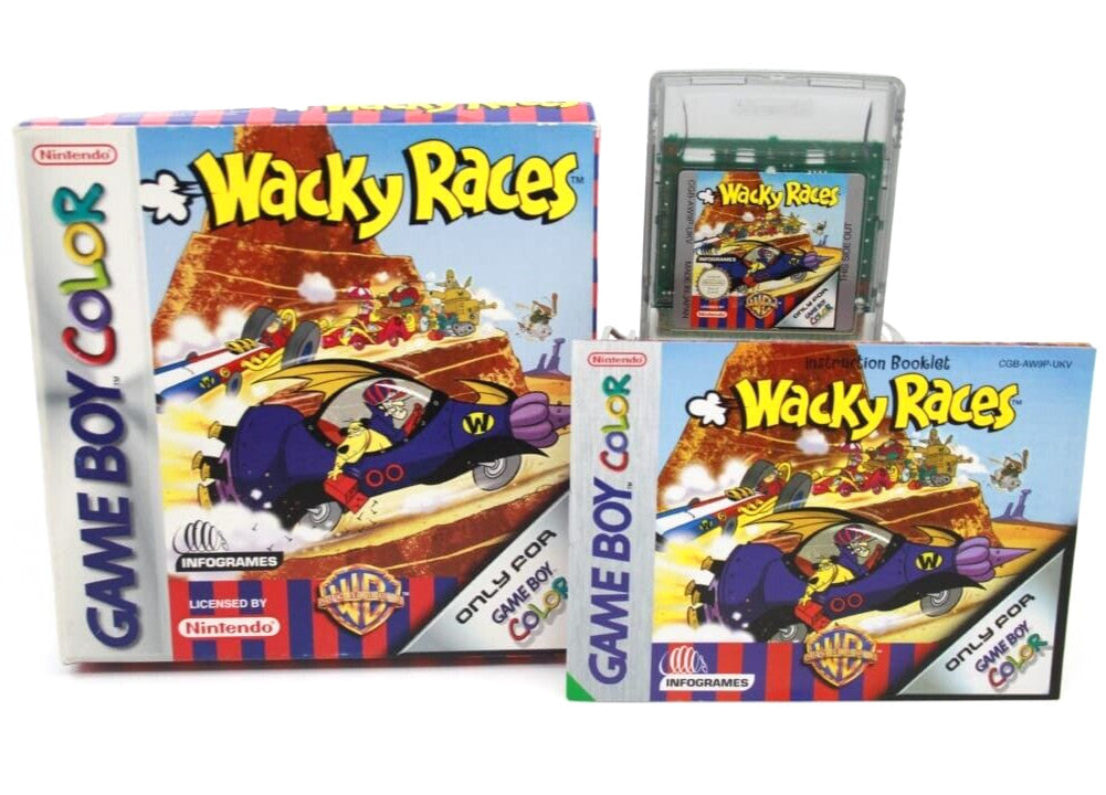 Wacky Races - Nintendo Game Boy Advance (GBA) [PAL] WITH WARRANTY