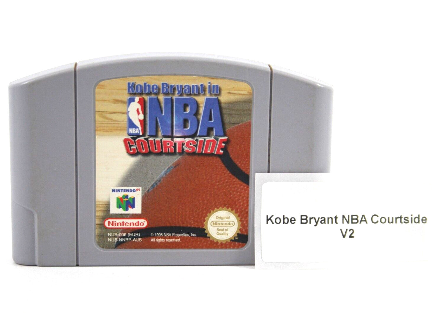 Kobe Bryant In NBA Courtside [CART ONLY] - Nintendo 64 (N64) [PAL] WITH WARRANTY