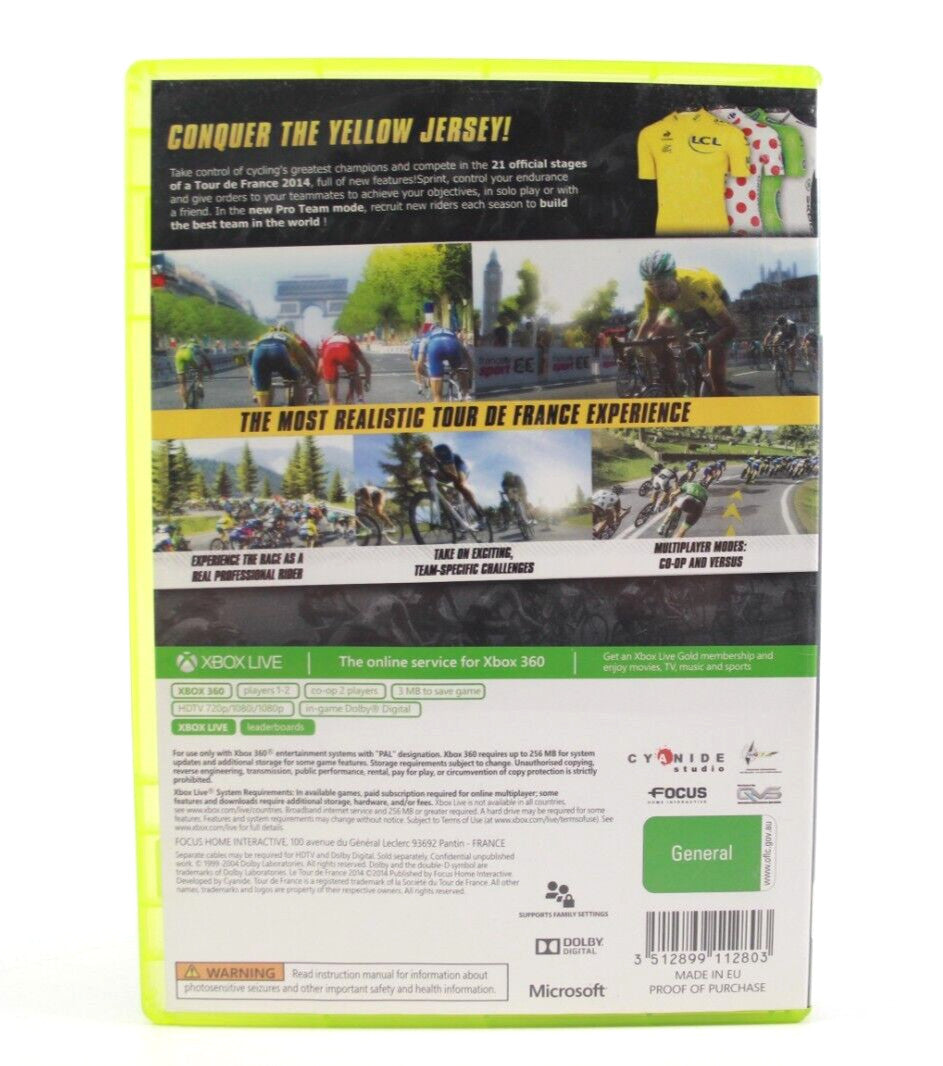 Le Tour De France Season 14 - Xbox 360 [PAL] - WITH WARRANTY