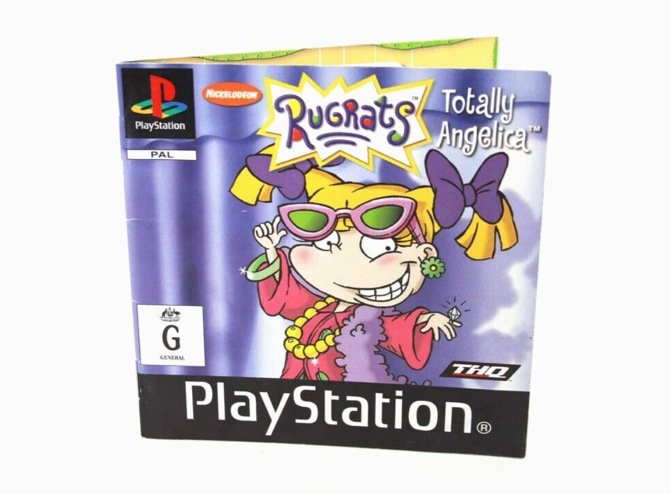 Rugrats Totally Angelica - Sony PlayStation (PS1) **MANUAL ONLY** [PAL]