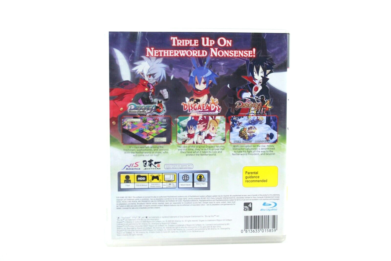 The Disgaea Triple Play Collection - PlayStation 3 (PS3) [PAL] - WITH WARRANTY