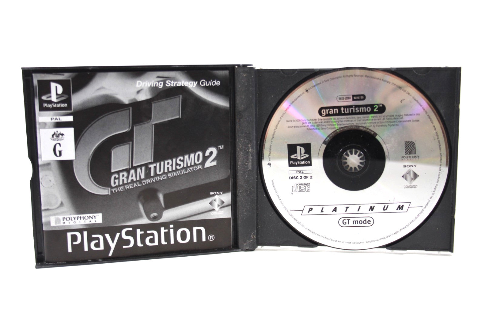 Gran Turismo 2 [Platinum] - PlayStation (PS1) [PAL] - WITH WARRANTY