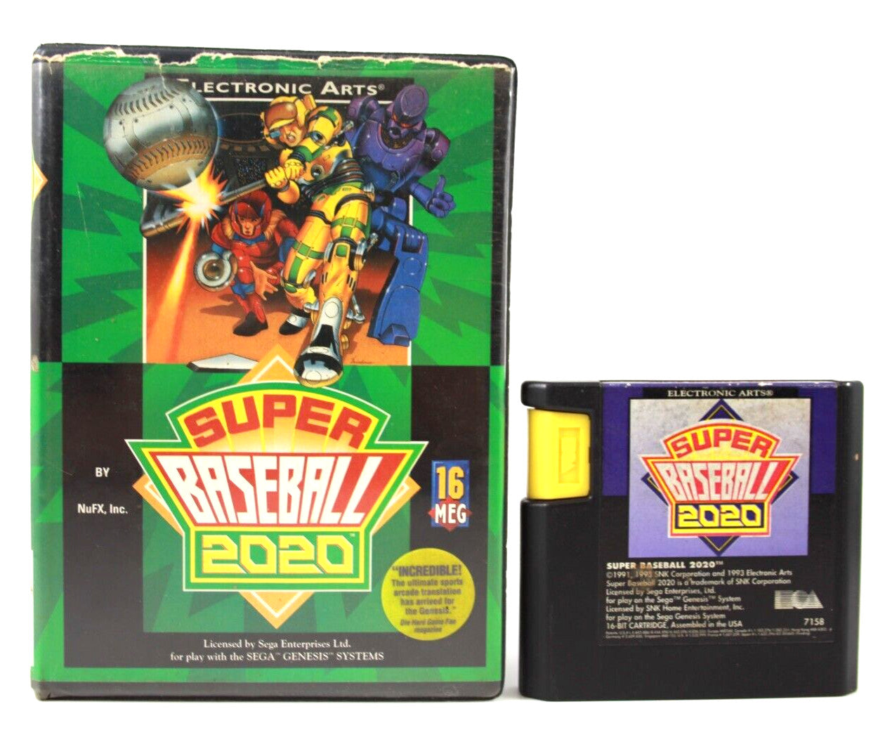 Super Baseball 2020 - SEGA Genesis [NTSC-U] - WITH WARRANTY