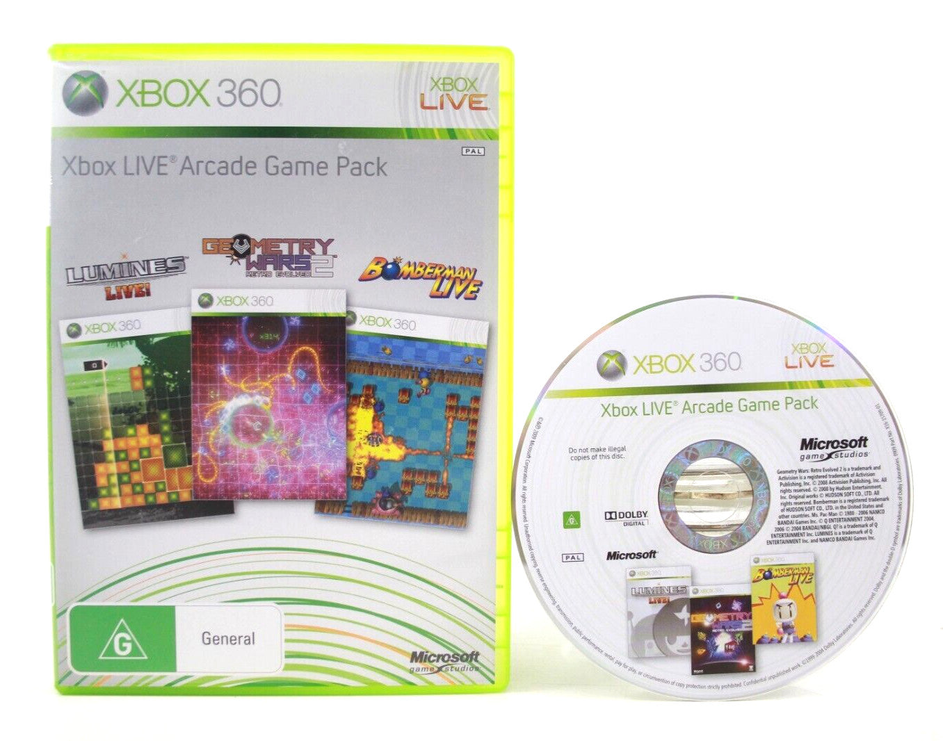 Xbox Live Arcade Game Pack - Xbox 360 [PAL] - WITH WARRANTY