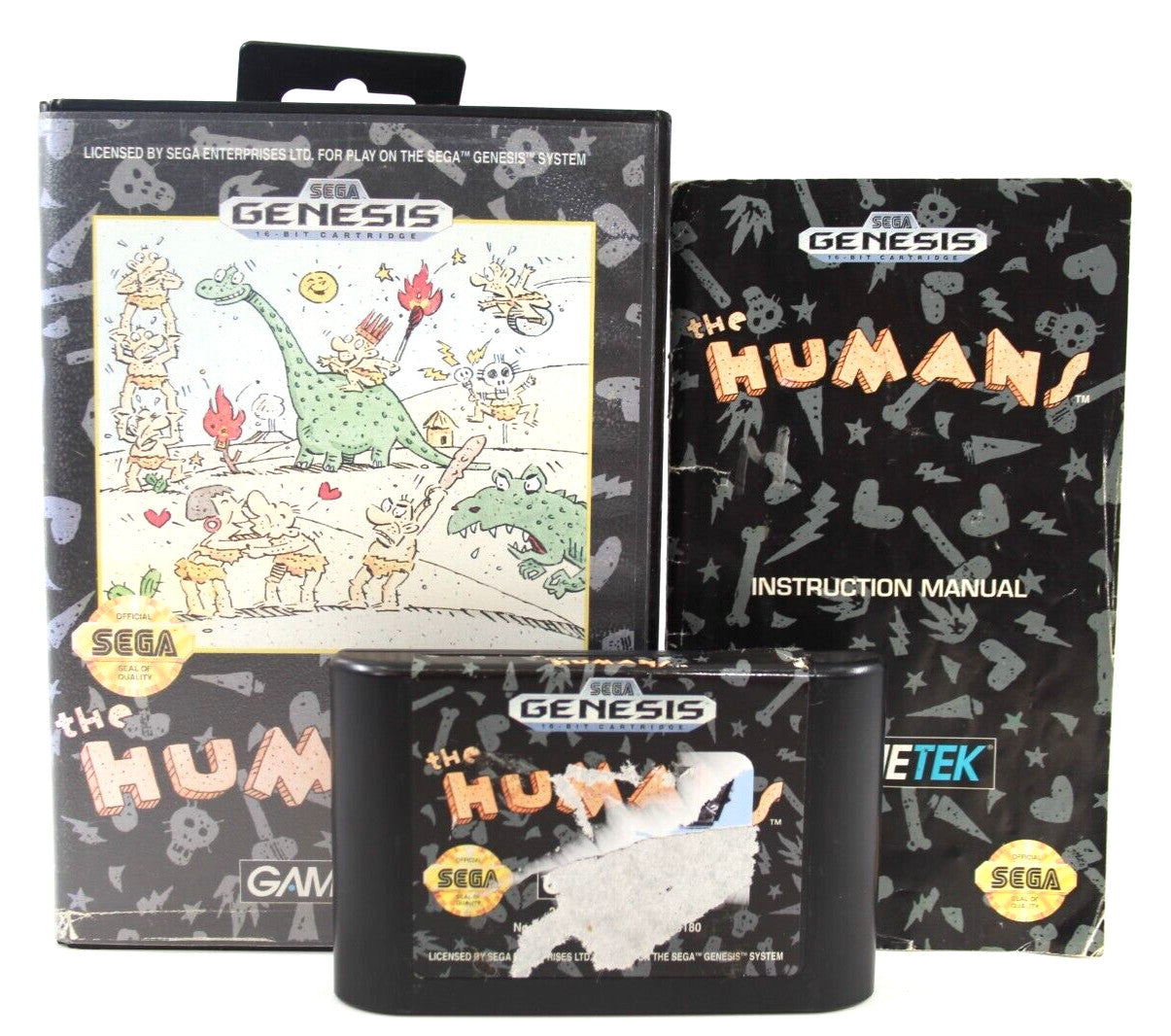 The Humans - SEGA Genesis [NTSC-U] - WITH WARRANTY