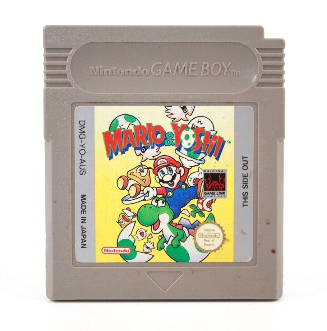 Mario & Yoshi [CART ONLY] - Nintendo Game Boy [PAL] - WITH WARRANTY