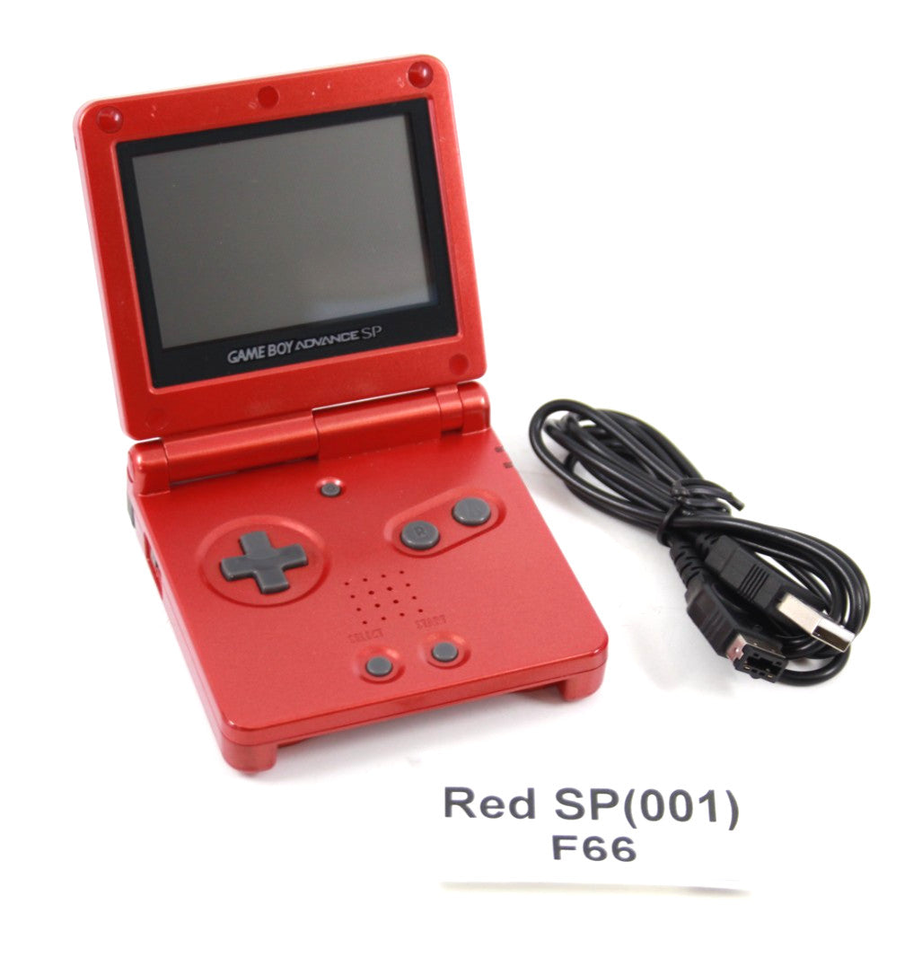 💥AGS-001💥 Official Nintendo Gameboy Advance SP Console [Red] GBA