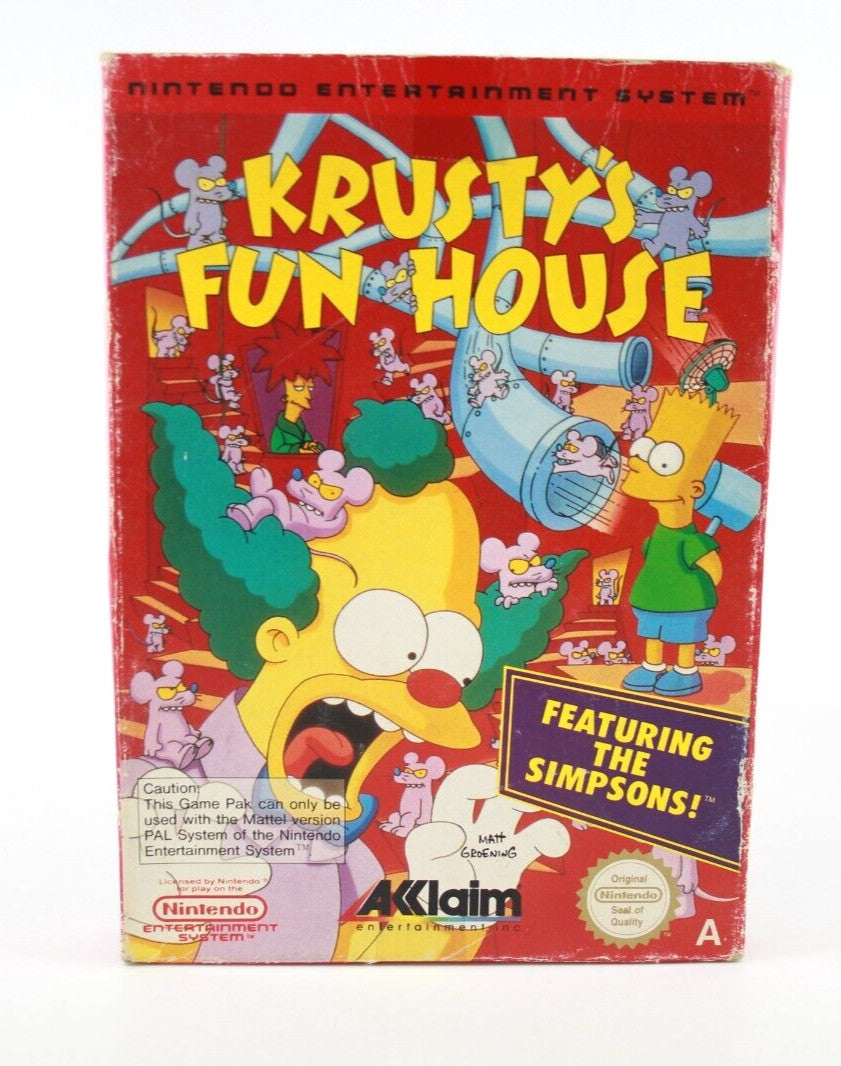 Krusty's Fun House - Nintendo Entertainment System (NES) [PAL] - WITH WARRANTY