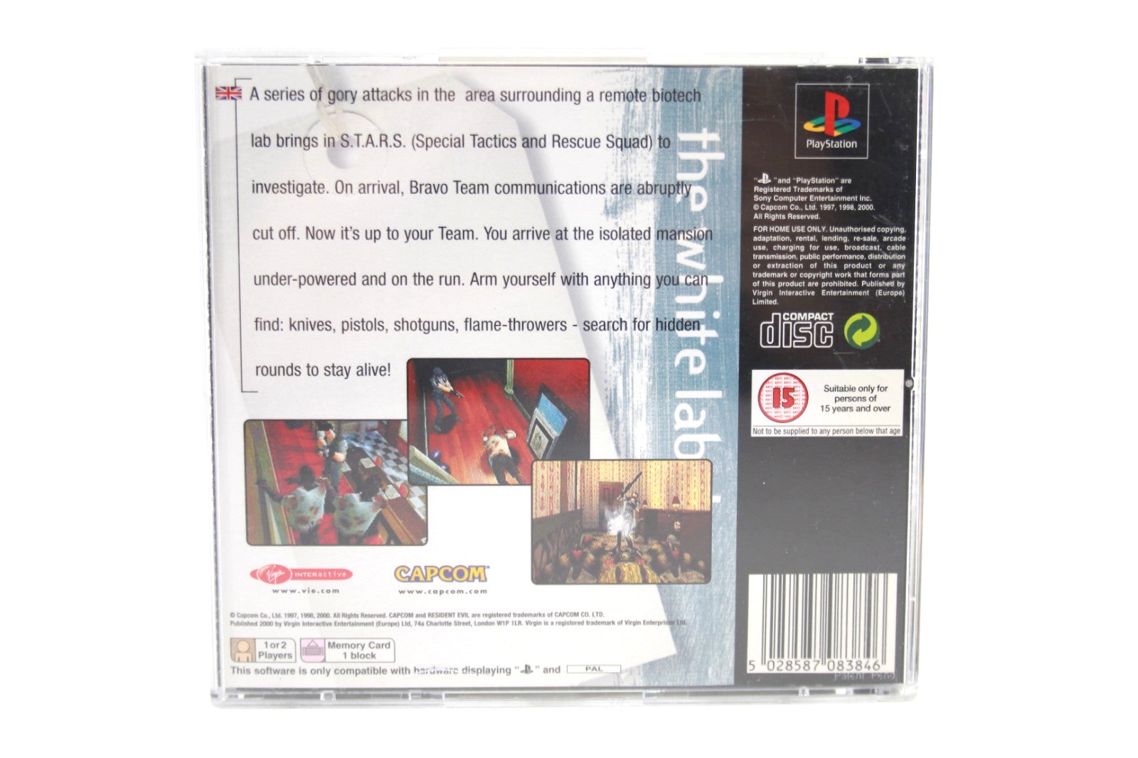 Resident Evil - PlayStation (PS1) [PAL] - WITH WARRANTY