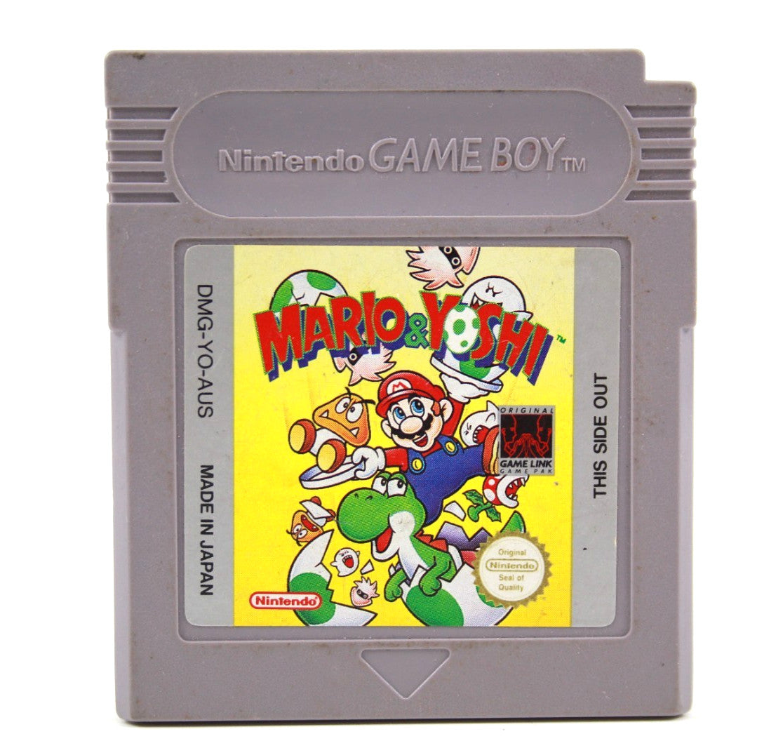 Mario & Yoshi [CART ONLY] - Nintendo Game Boy [PAL] - WITH WARRANTY