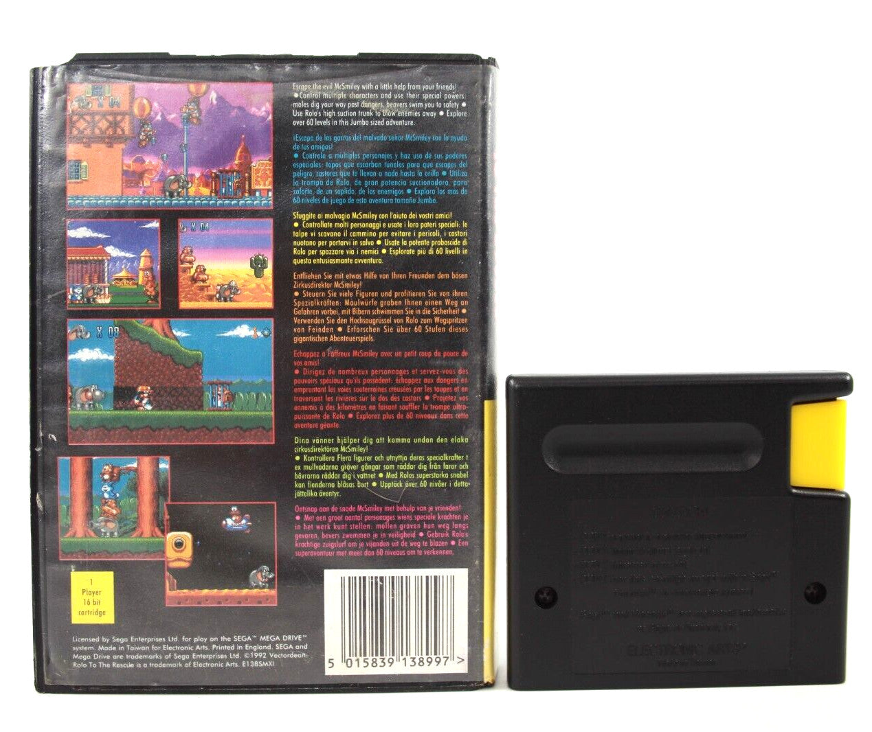 Rolo To The Rescue - SEGA Mega Drive [PAL] - WITH WARRANTY