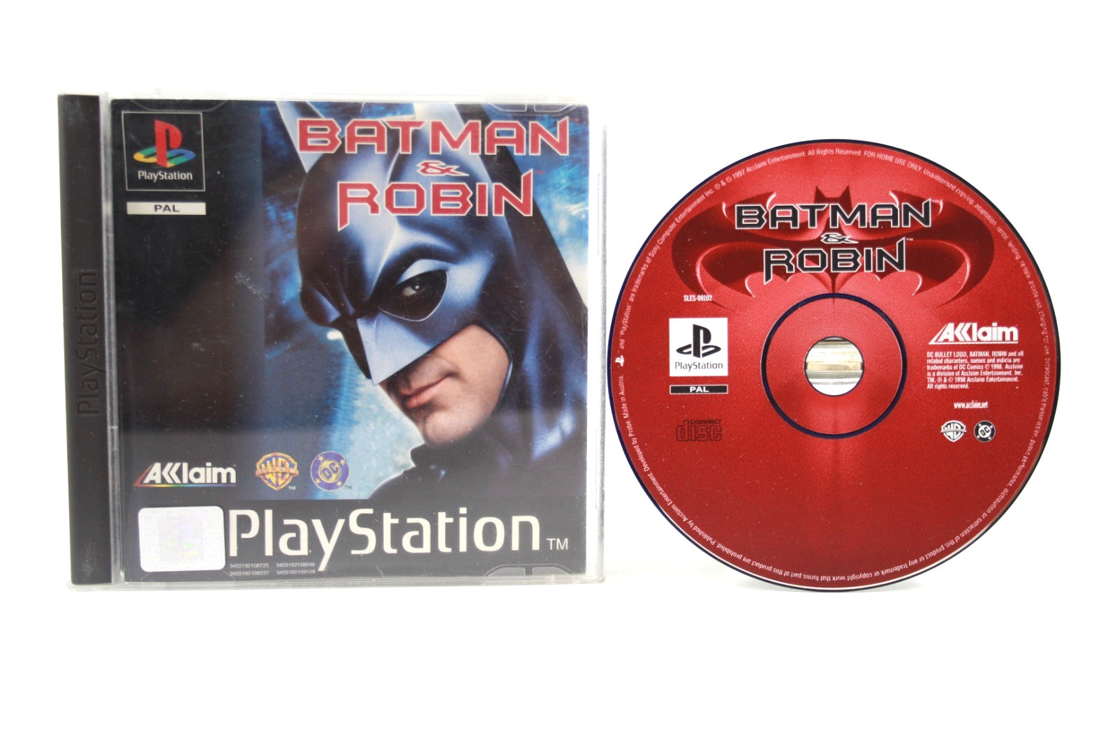 Batman & Robin - PlayStation (PS1) [PAL] WARRANTY