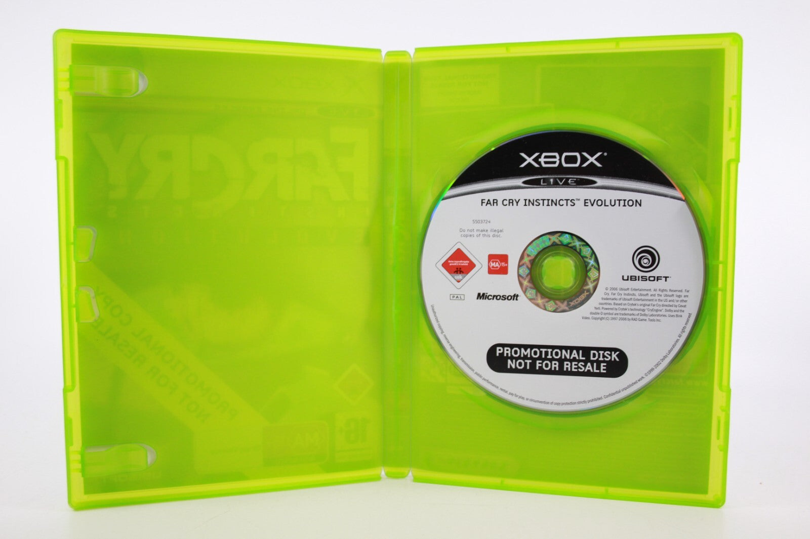 Farcry Instincts: Evolution  - PROMO COPY (Xbox 360) [PAL] - WITH WARRANTY