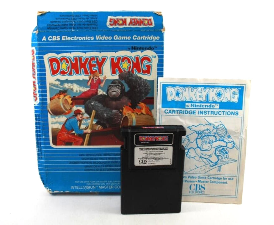 Donkey Kong - Mattel Intellivision [PAL] WITH WARRANTY