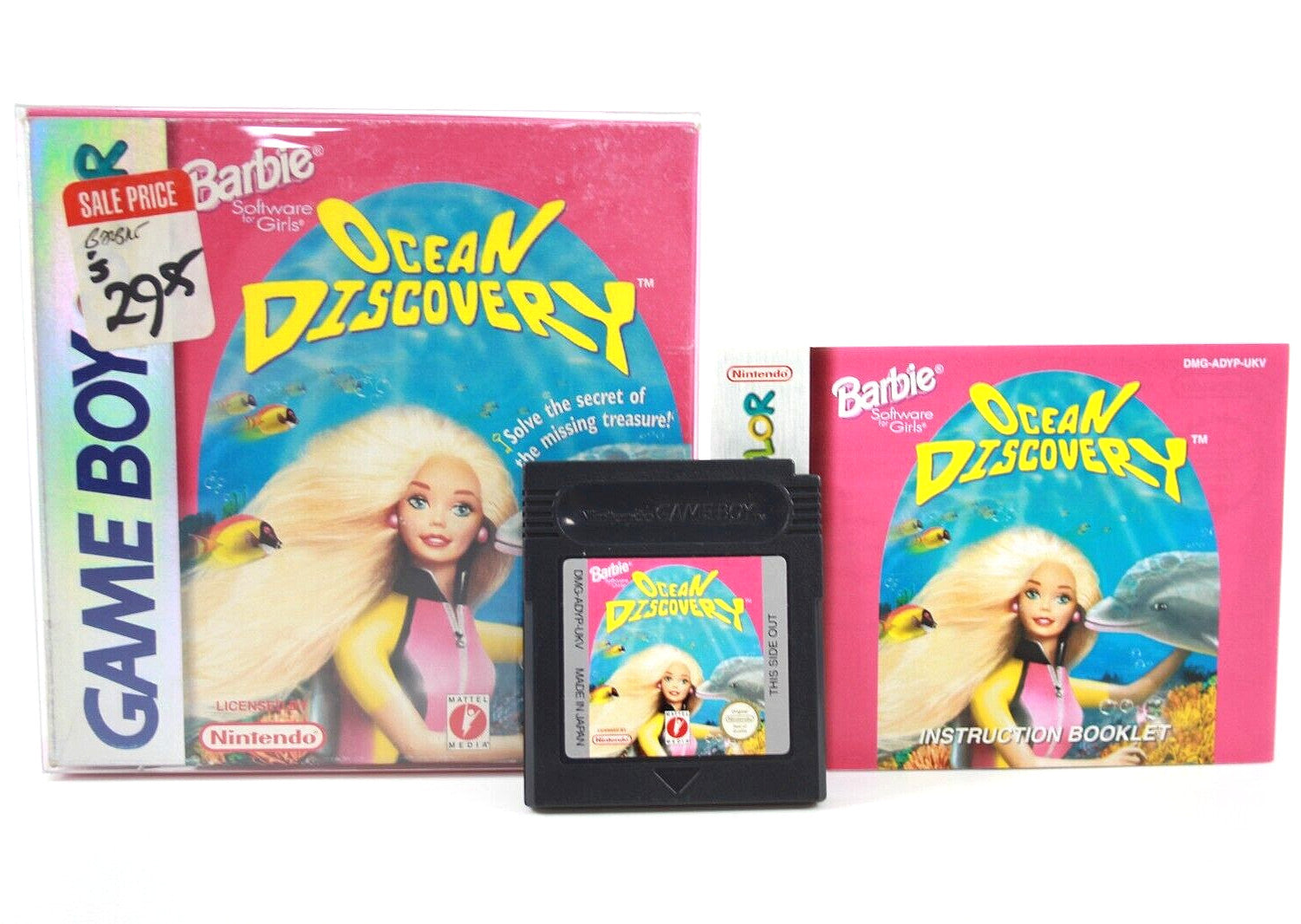 Barbie Ocean Discovery - Nintendo Game Boy Color [PAL] - WITH WARRANTY