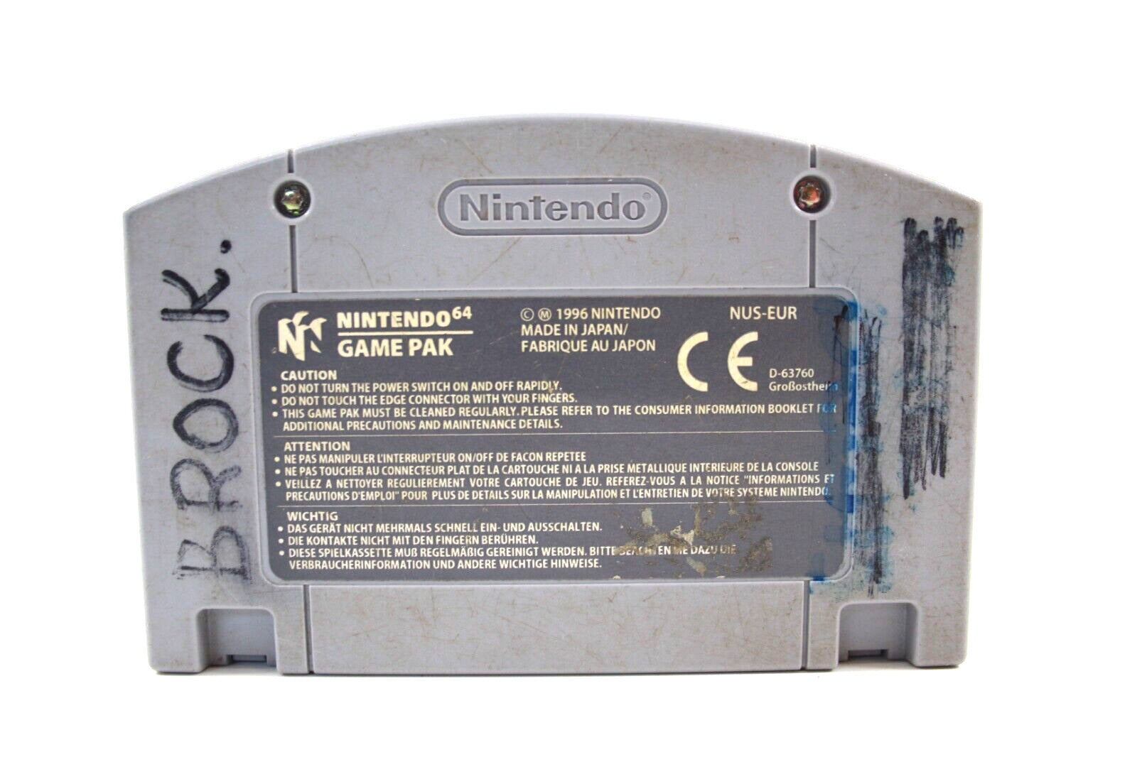 GT64 Championship Edition [CART ONLY] - Nintendo 64 (N64) [PAL] WITH WARRANTY