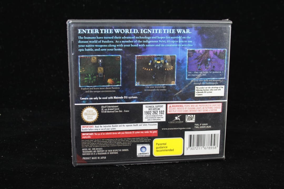 Avatar: The Game - Nintendo DS [PAL] *JBHI-FI Sealed*