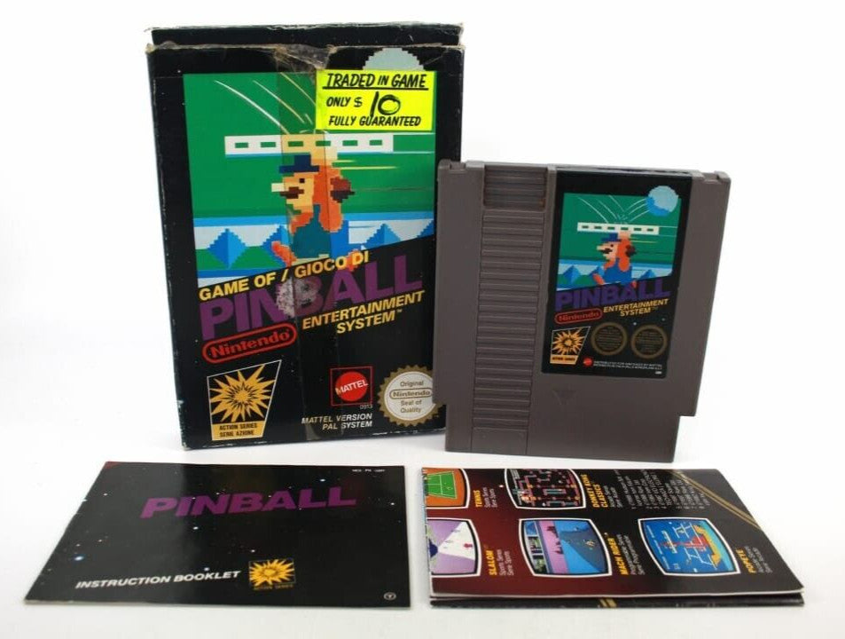 Pinball - Nintendo Entertainment System (NES) [PAL] WITH WARRANTY