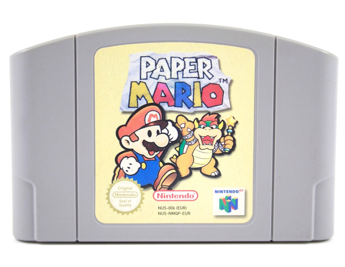 **GENUINE** Paper Mario (N64) [PAL] - WITH WARRANTY