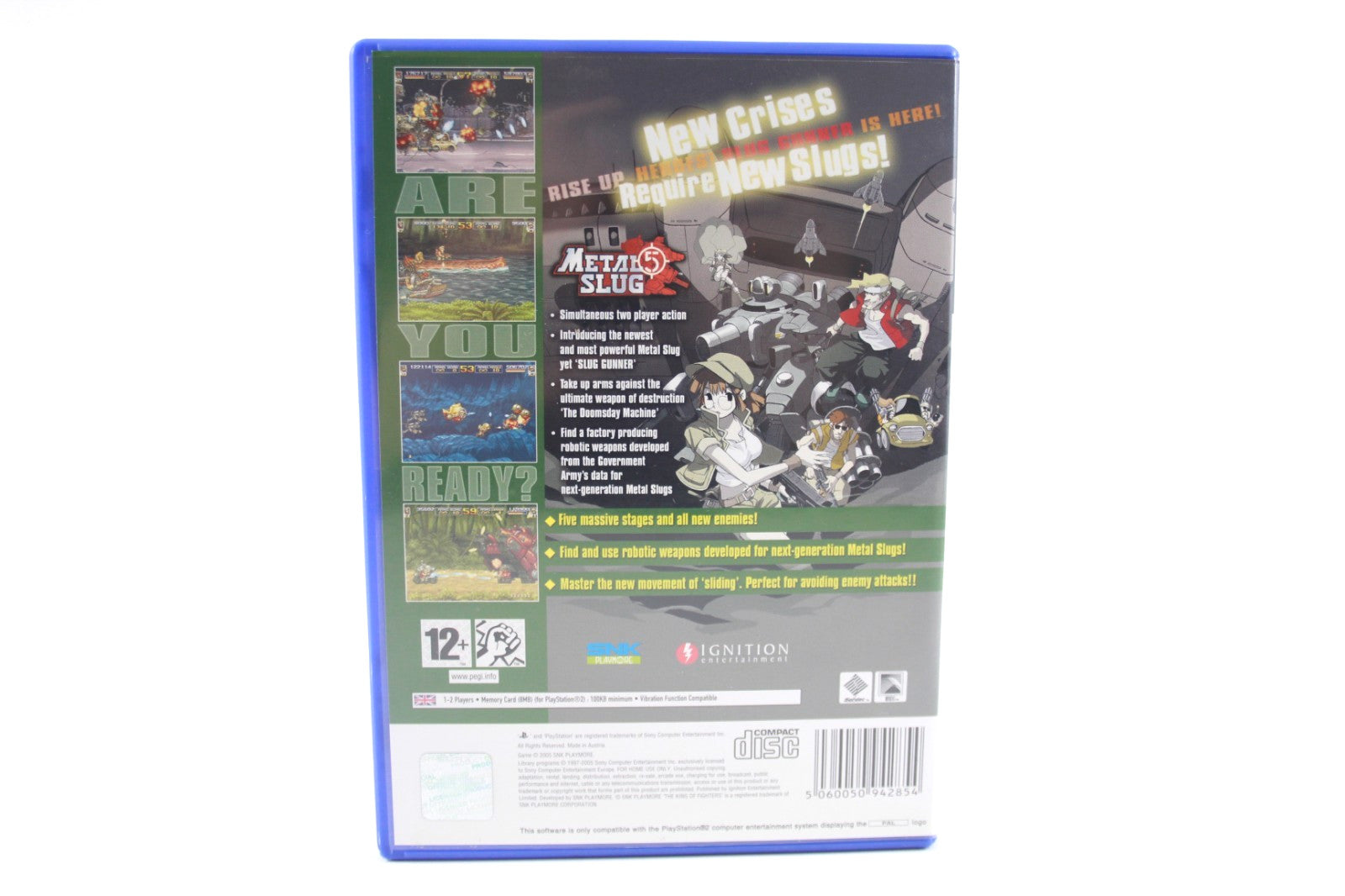 Metal Slug 5 - PlayStation 2 (PS2) [PAL] - WITH WARRANTY