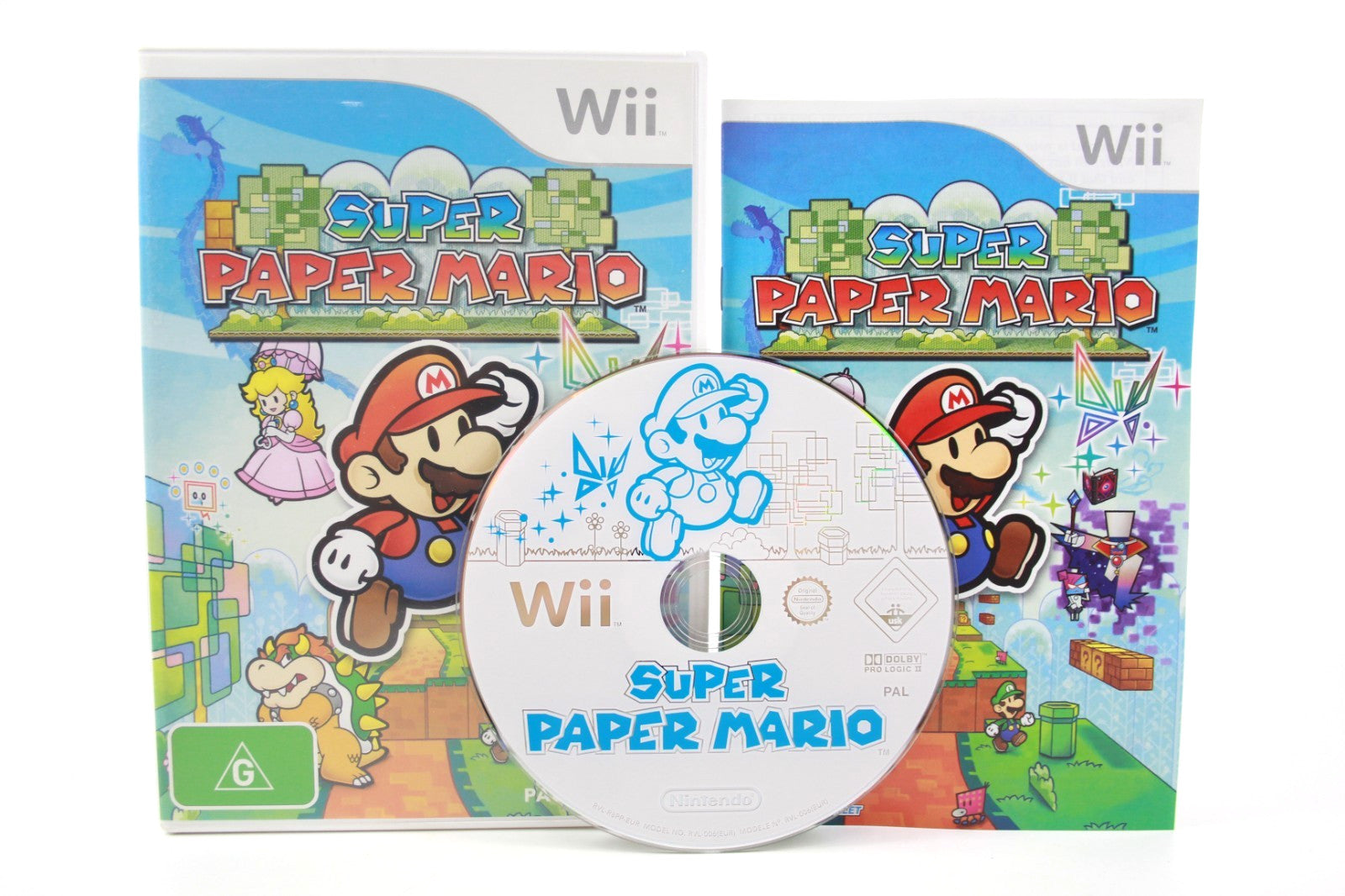 Super Paper Mario - Nintendo Wii [PAL] - WITH WARRANTY