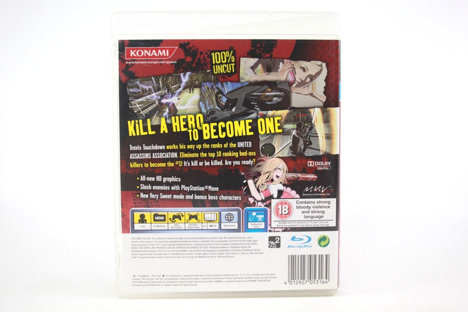 No More Heroes: Heroes Paradise - PlayStation 3 (PS3) [PAL] - WITH WARRANTY