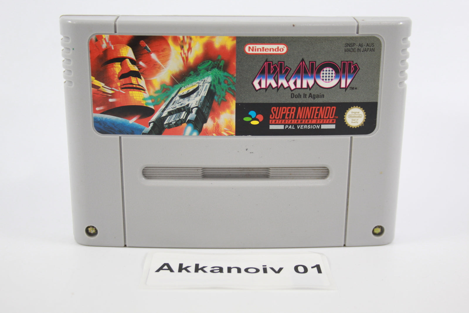 Akkanoiv (SNES) [PAL] - WITH WARRANTY