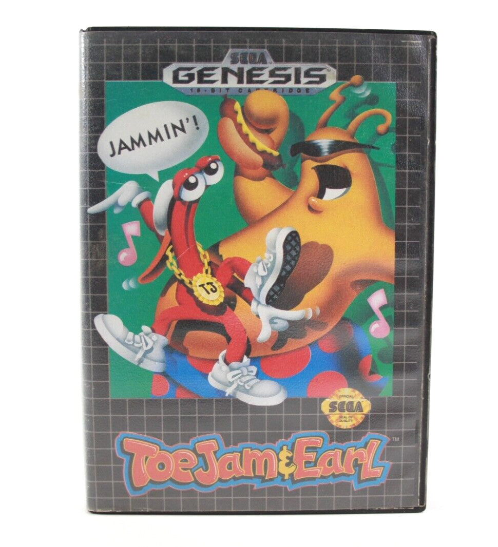 Toe Jam & Earl - SEGA Genesis [NTSC-U] - WITH WARRANTY