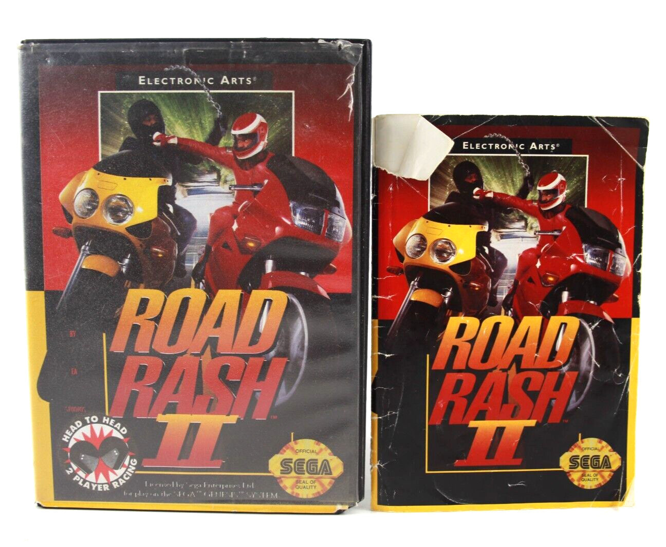 Road Rash II - SEGA Genesis [NTSC-U] - WITH WARRANTY