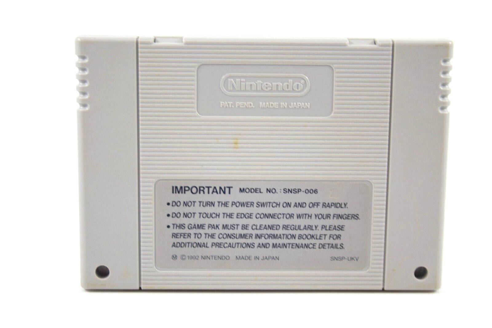 Cybernator - Super Nintendo (SNES) [PAL] - WITH WARRANTY