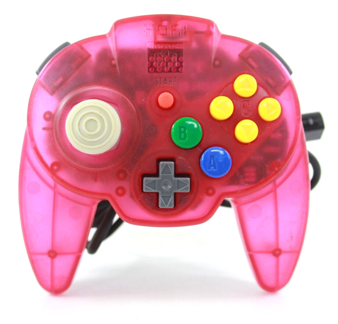 Official, Hori Pad Mini Controller - Nintendo 64 (N64) [Tropical Red]