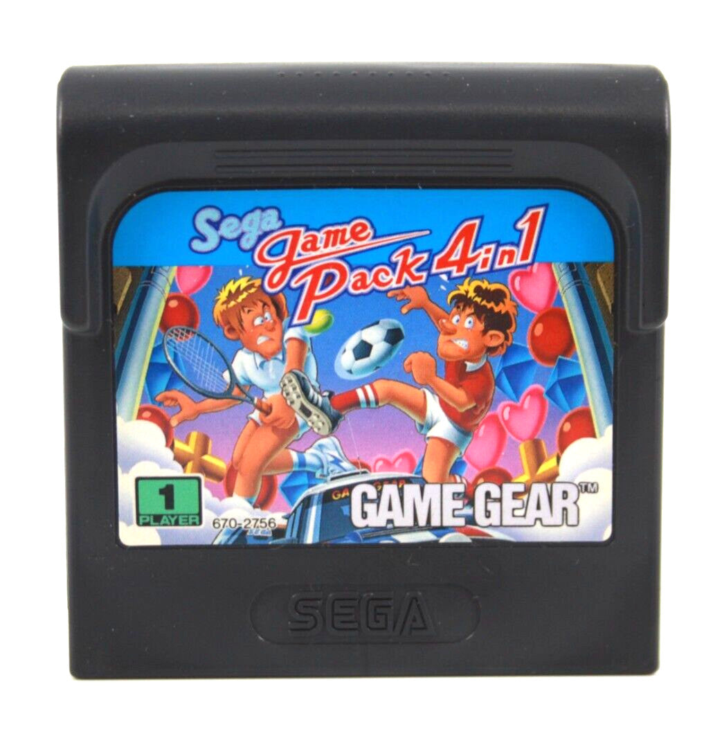 SEGA Game Pack 4 in 1 - SEGA Game Gear [PAL] - WITH WARRANTY