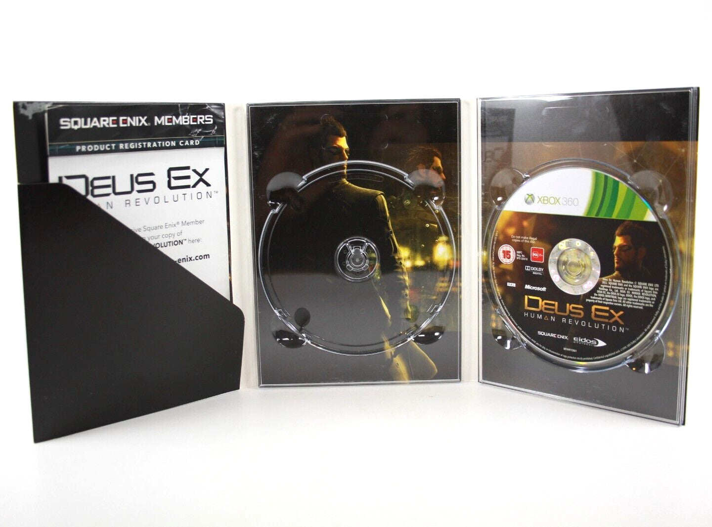 Deus Ex: Human Revolution Augmented Edition - Xbox 360 [PAL] *MISSING DVD DISC*