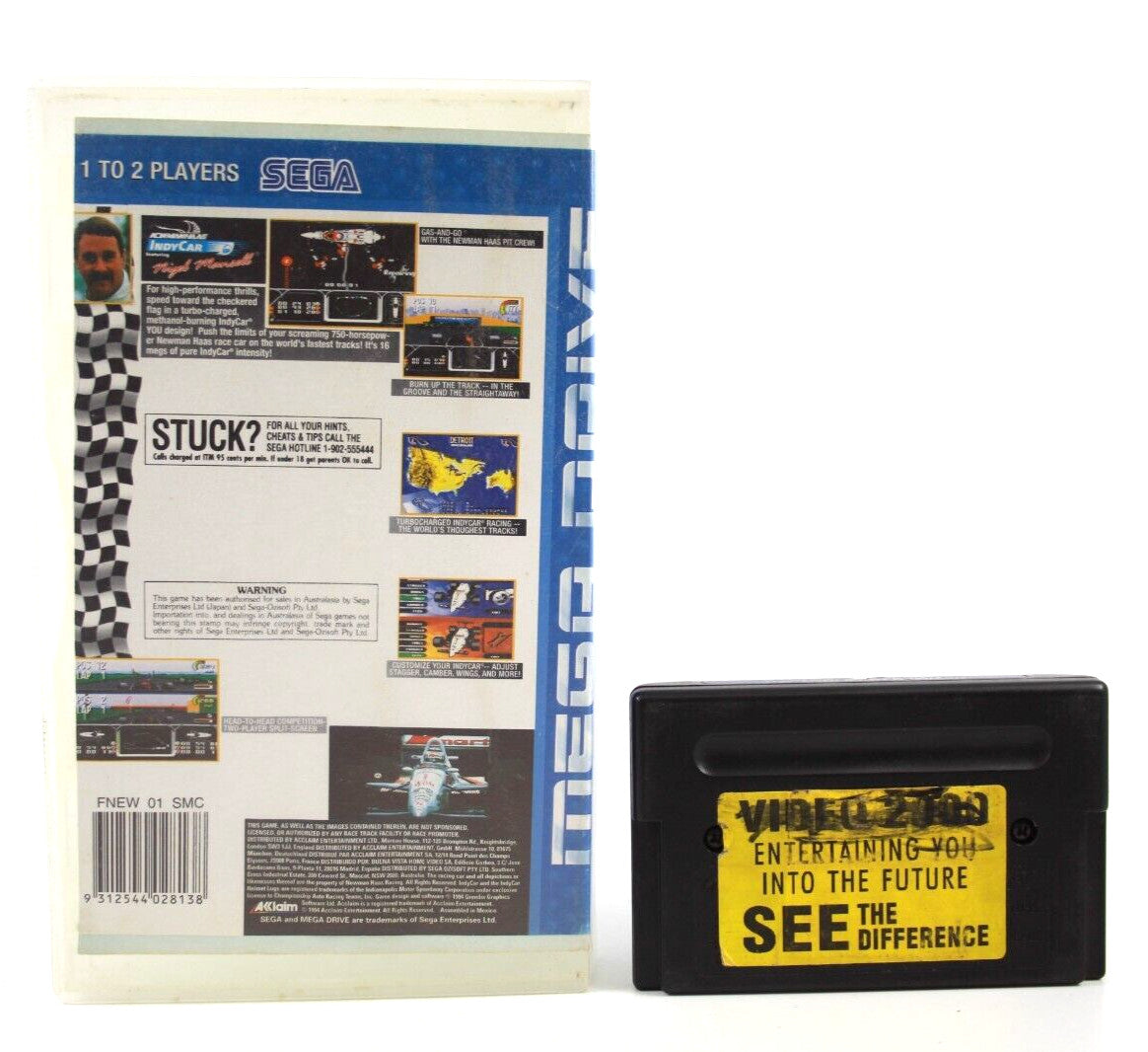 Newman Haas IndyCar ft. Nigel Mansell - SEGA Mega Drive [PAL] - WITH WARRANTY