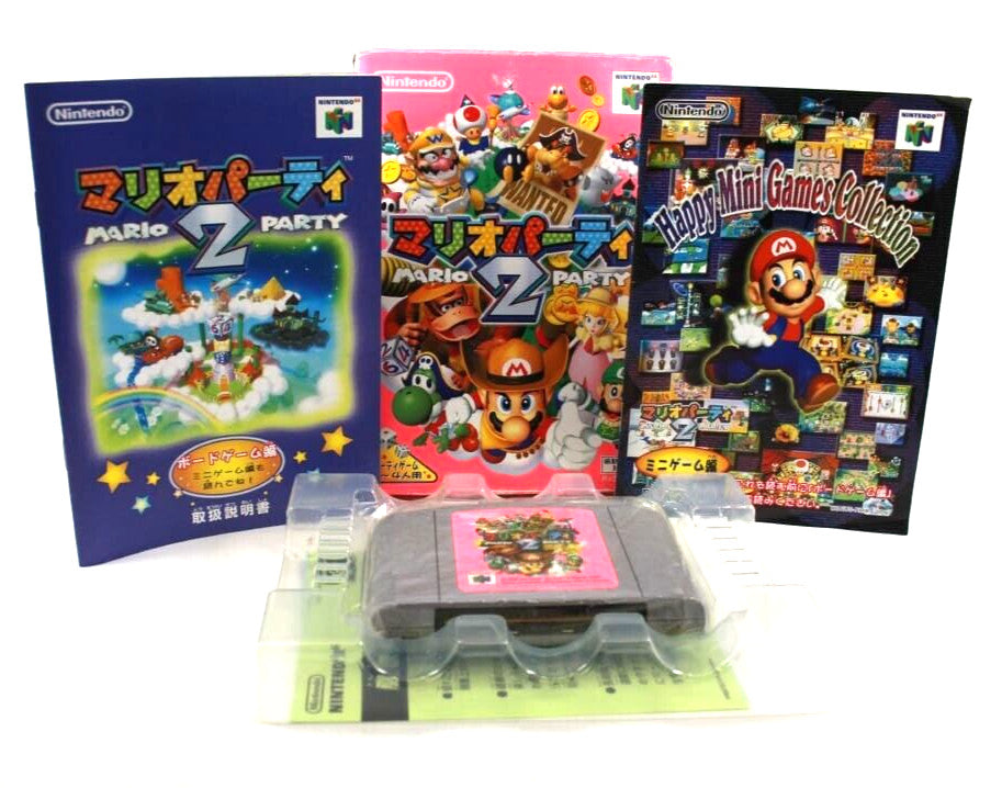 Mario Party 2 - Nintendo 64 (N64) [NTSC-J] WITH WARRANTY