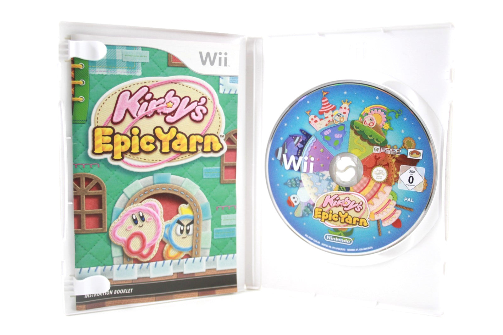 Kirby's Epic Yarn - Nintendo Wii [PAL] - WITH WARRANTY
