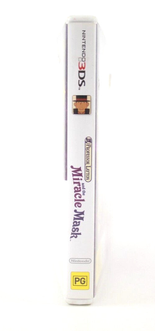 Professor Layton and the Miracle Mask [CASE/MANUAL ONLY] - Nintendo 3DS [PAL]