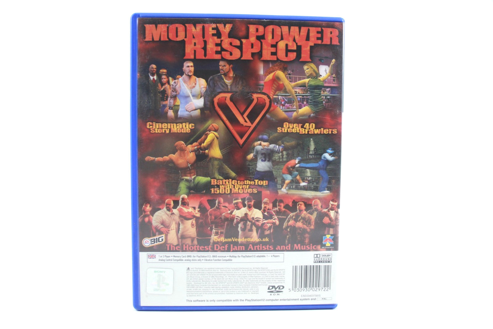 Def Jam Vendetta - PlayStation 2 (PS2) [PAL] - WITH WARRANTY