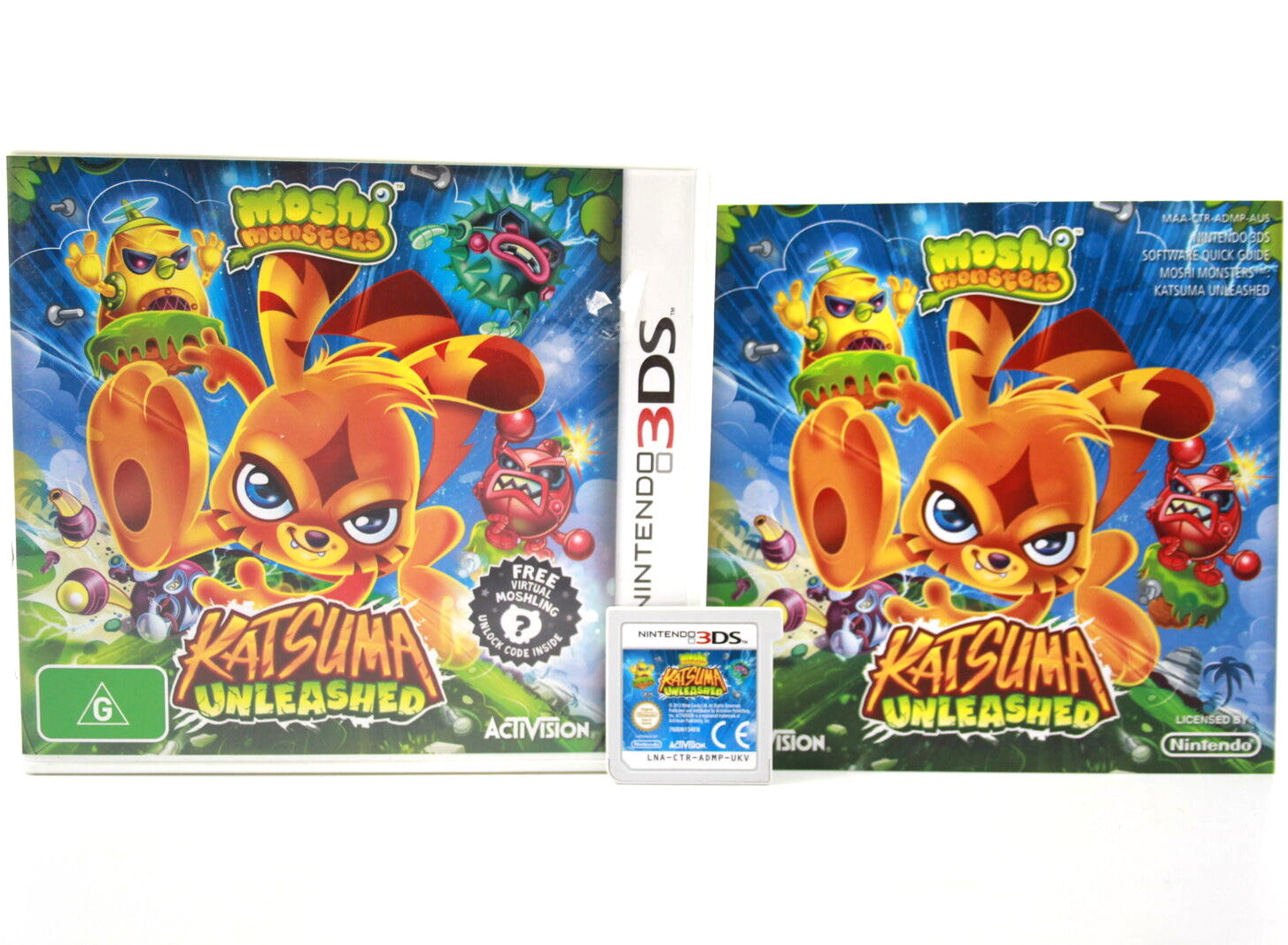 Moshi Monsters: Katsuma Unleashed (3DS) [PAL] - WITH WARRANTY