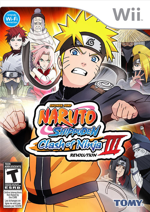 Naruto Shippuden: Clash of Ninja Revolution III (Nintendo Wii) [NTSC-U]