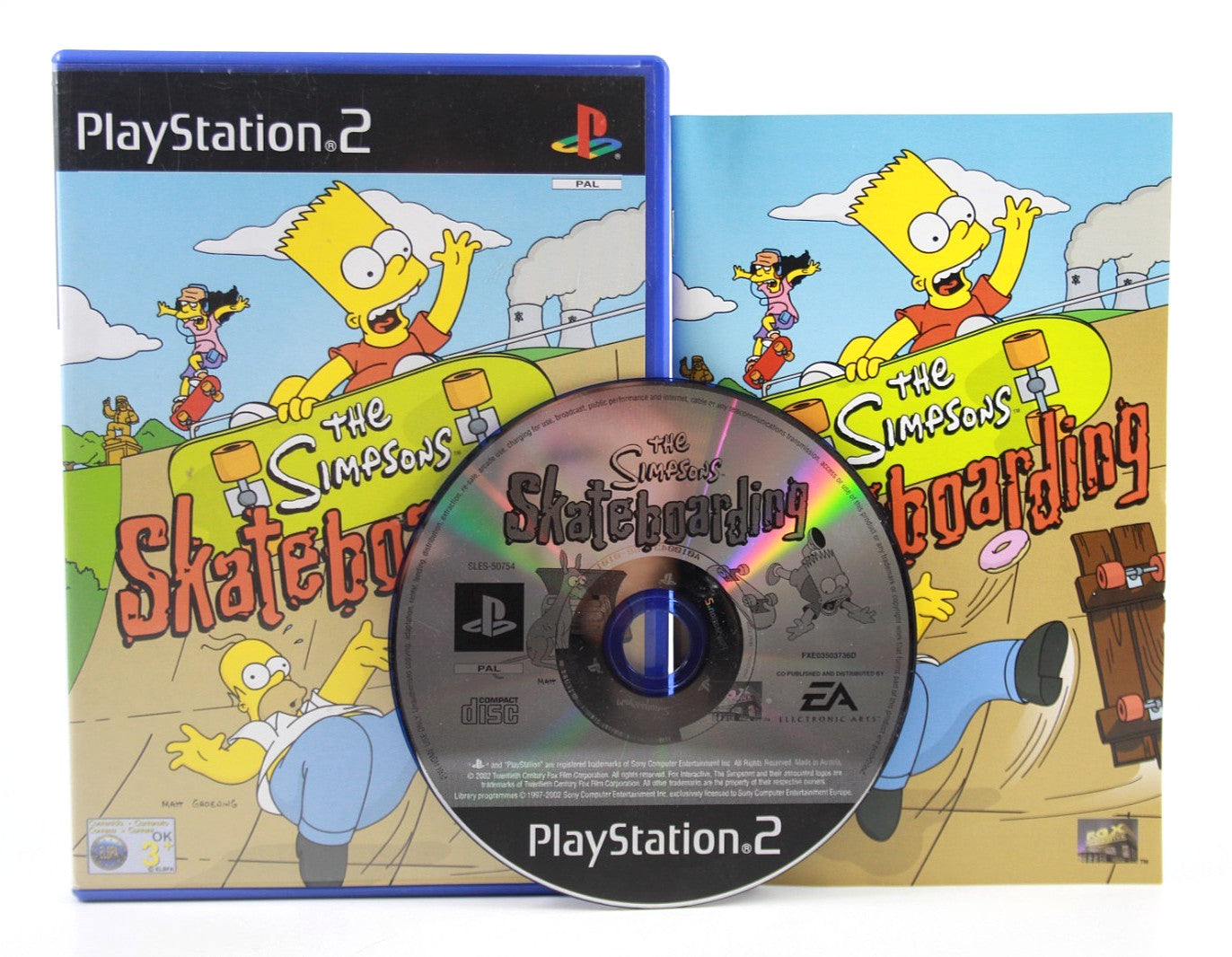 The Simpsons Skateboarding - PlayStation 2 (PS2) [PAL] - WITH WARRANTY