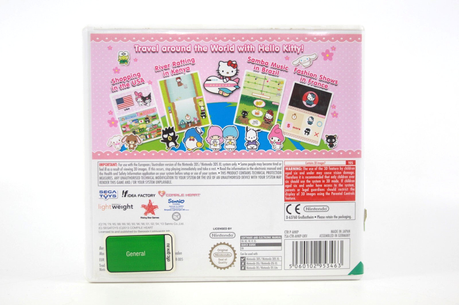 Around The World With Hello Kitty & Friends - Nintendo 3DS [PAL] - WITH WARRANTY