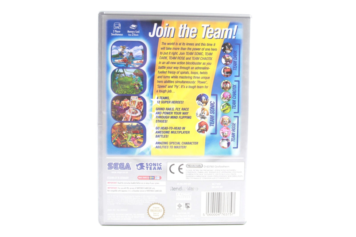 Sonic Heroes - Nintendo GameCube [PAL] - WITH WARRANTY