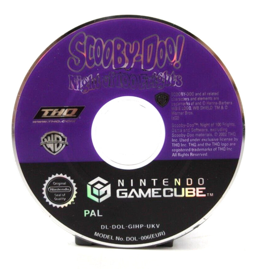 Scooby Doo Night of 100 Frights [DISC ONLY] - Nintendo GameCube [PAL] - WARRANTY