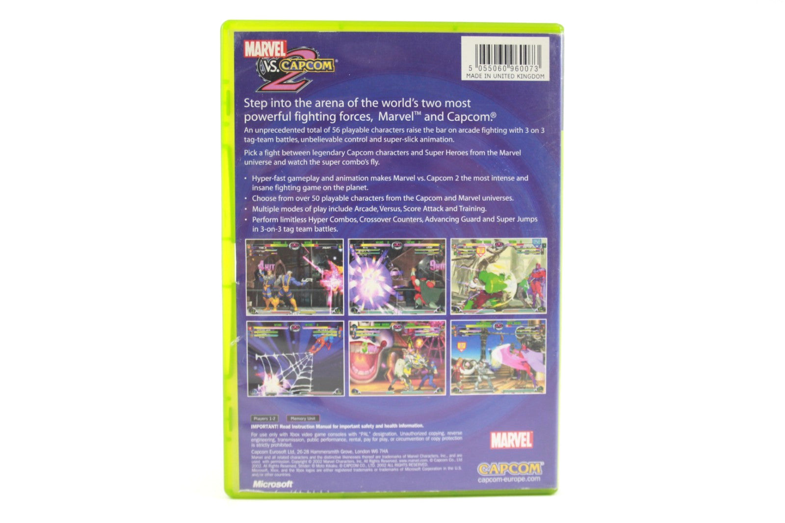 Marvel Vs. Capcom 2 - Xbox [PAL] - WITH WARRANTY