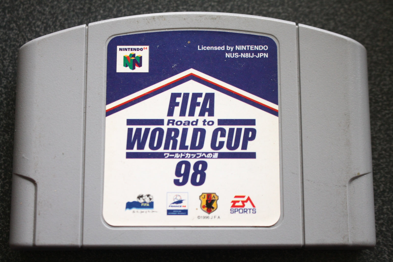 FIFA: Road to World Cup 98 - JAPAN (N64) [NTSC] - WITH WARRANTY -