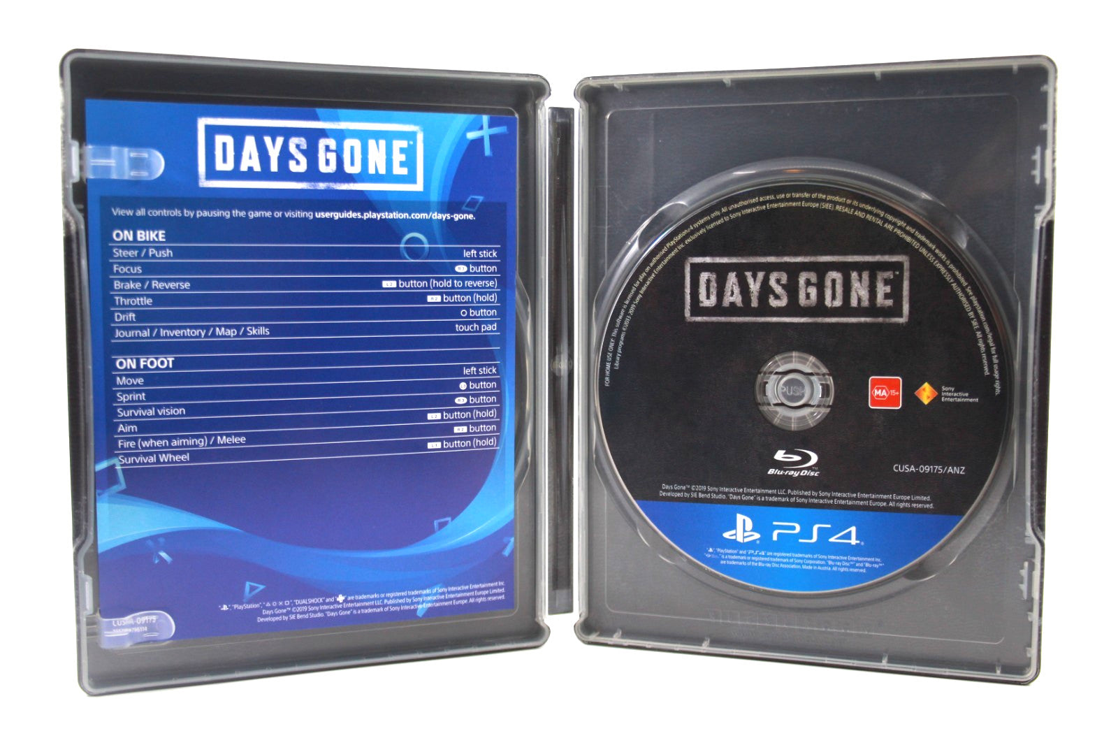 Days Gone [STEELBOOK] - PlayStation 4 (PS4) [PAL] - WITH WARRANTY