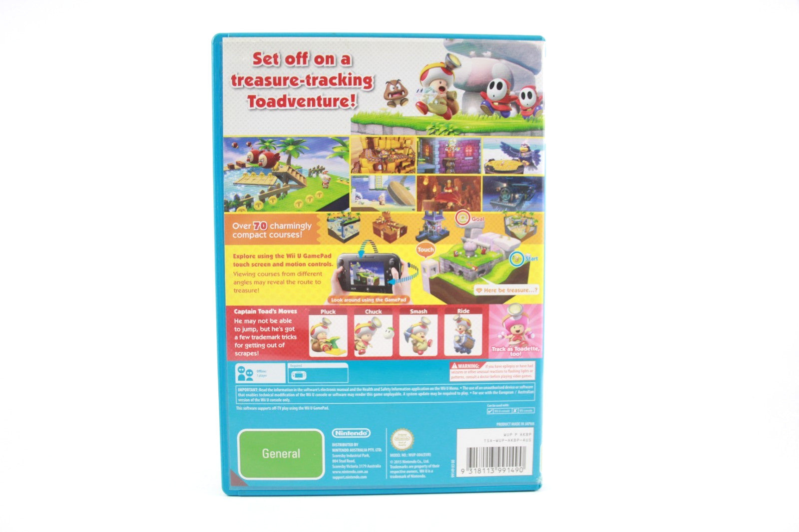 Captain Toad: Treasure Tracker - Nintendo Wii U [PAL] - WITH WARRANTY