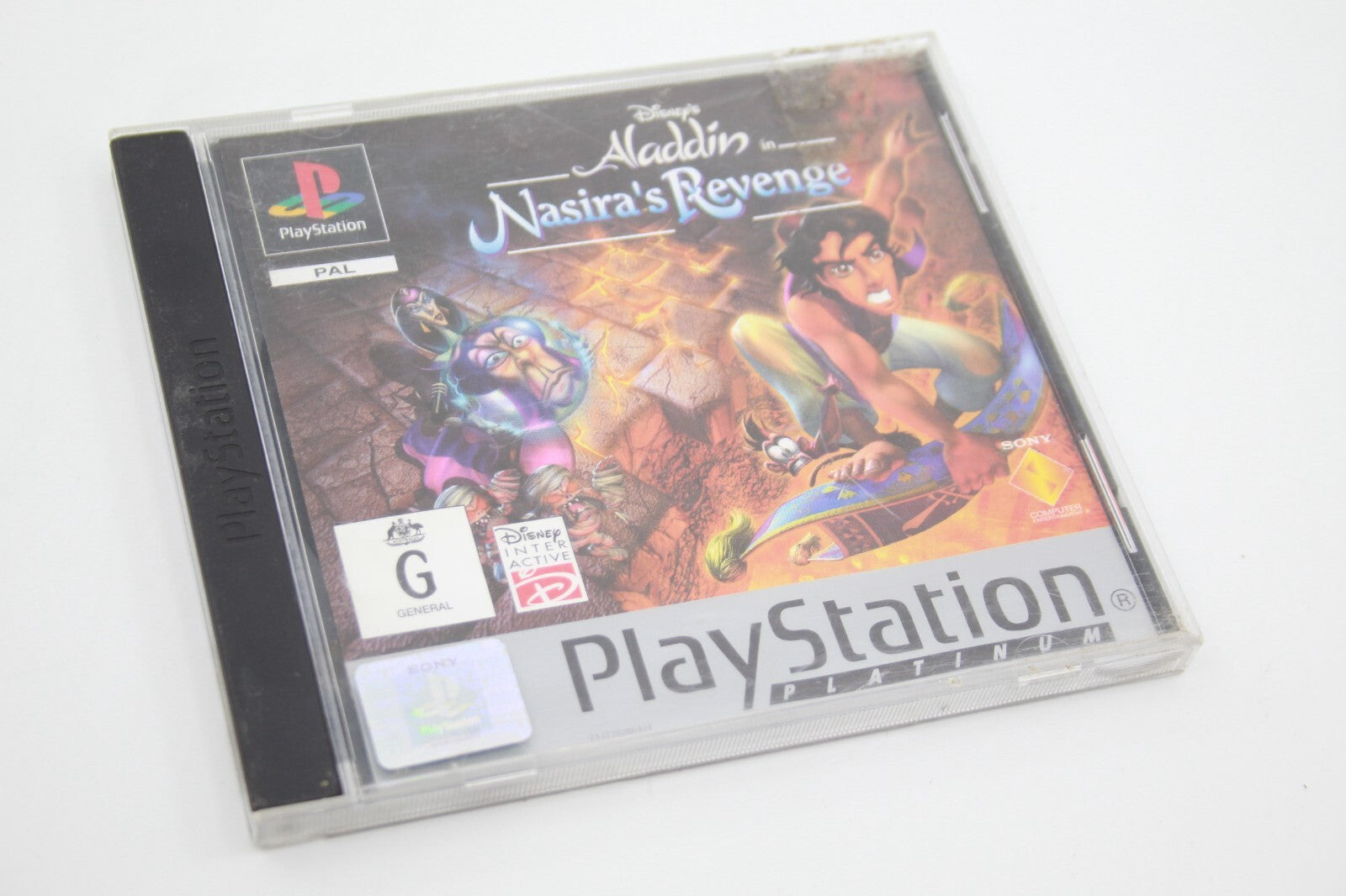 Disney's Aladdin in Nasira's Revenge - Platinum (PS1) [PAL] - Disneys Nasiras